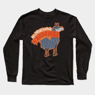 No Probllama Long Sleeve T-Shirt